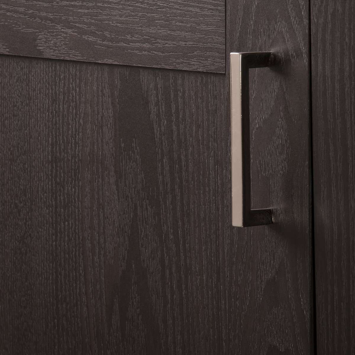 Hickory Hardware P3112 – 14 96 mm Rotterdam Bright nickel cabinet Pull
