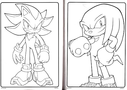 Sonic The Hidgehog - Coloring & Activity Book