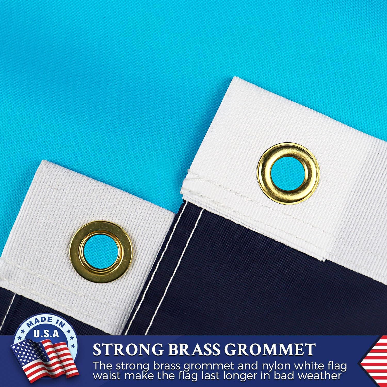 Strong Brass Grommet US State Minnesota New Flag