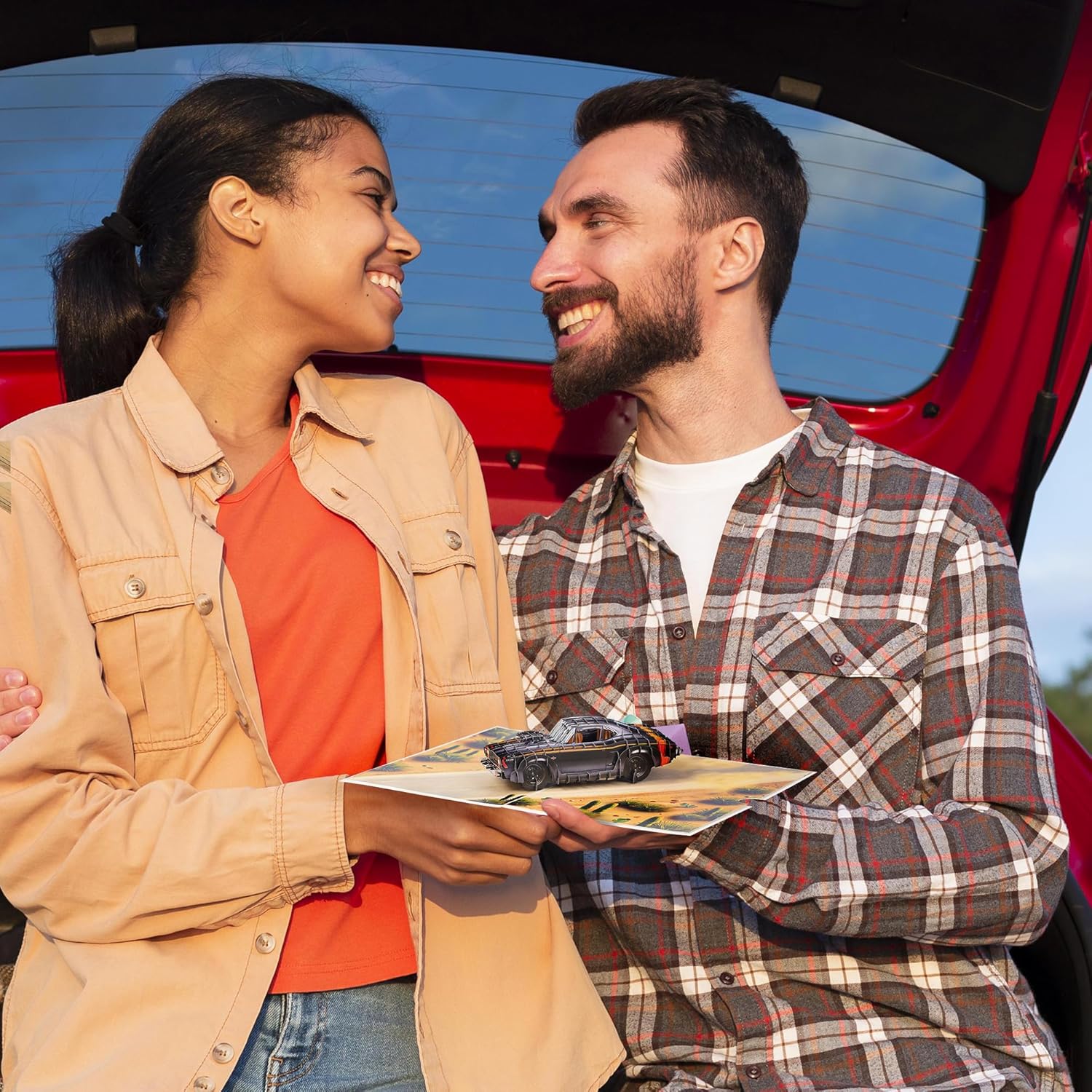 Classic Car 3D Pop Up Card – Birthday Cards for Men, Father’s Day Card Car Theme, Muscle Car Greeting Card, Unique Gift for Classic Car Lover, Handmade Keepsake for Dad, Husband, or Boyfriend - Image 8