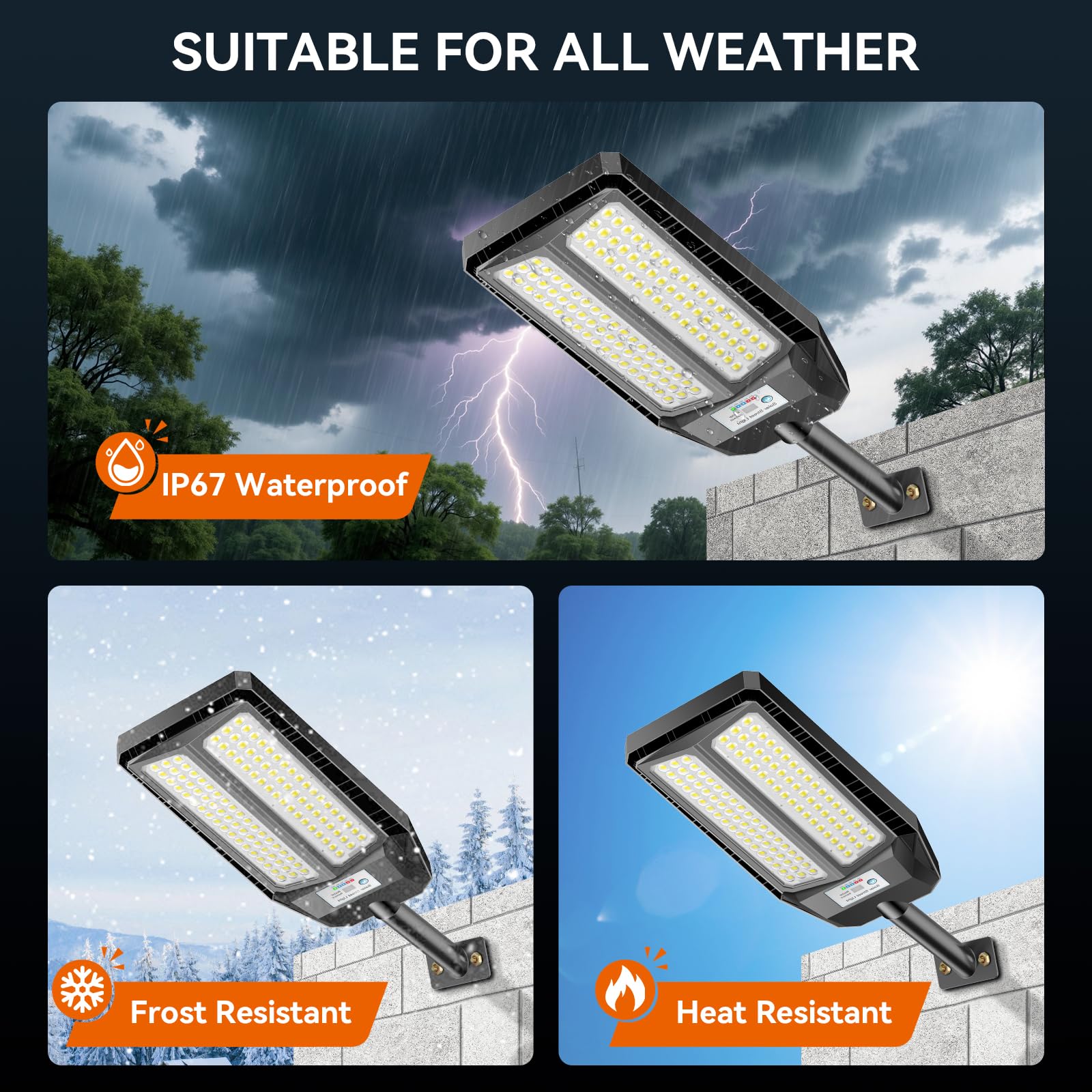 700W Lampione Solare,Lampade Solari per Esterni con Sensore di Movimento e Telecomando, IP67 Impermeabile, 4 Modalità di Illuminazione,6500K Super Luminoso per Giardino,Cortile,Strada,Garage