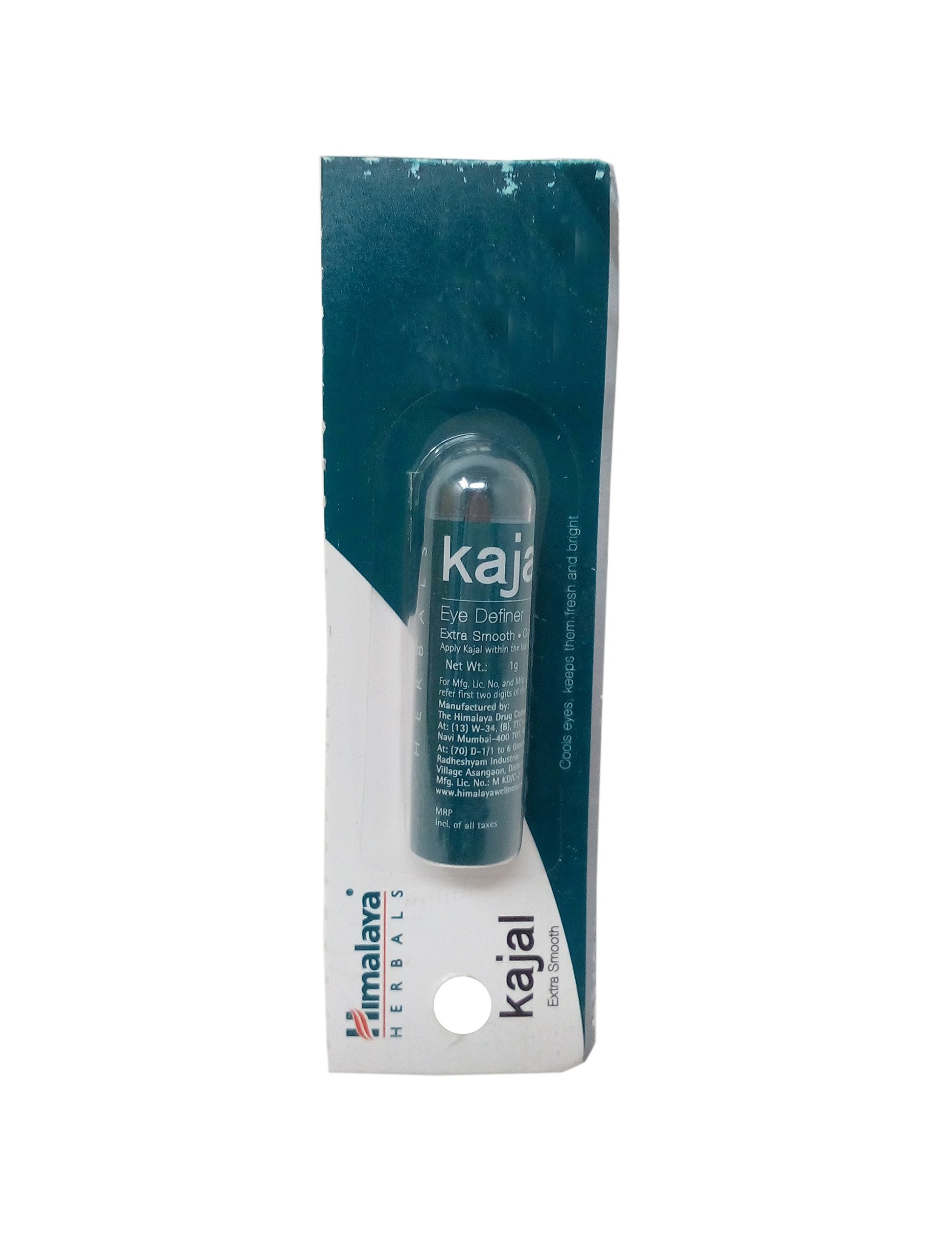 Buy Himalaya Eye Kajal Pencil - Mini, 1G Pack, Black, Matte Finish
