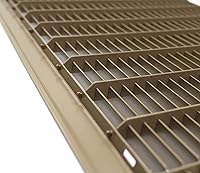 Vista 2 de HVAC Premium 4" X 30" or 30" X 4" Heavy Duty Walkable Floor Grille - Fixed Blades Air Grille - Brown [Outer Dimensions: 5.75 X 31.75]
