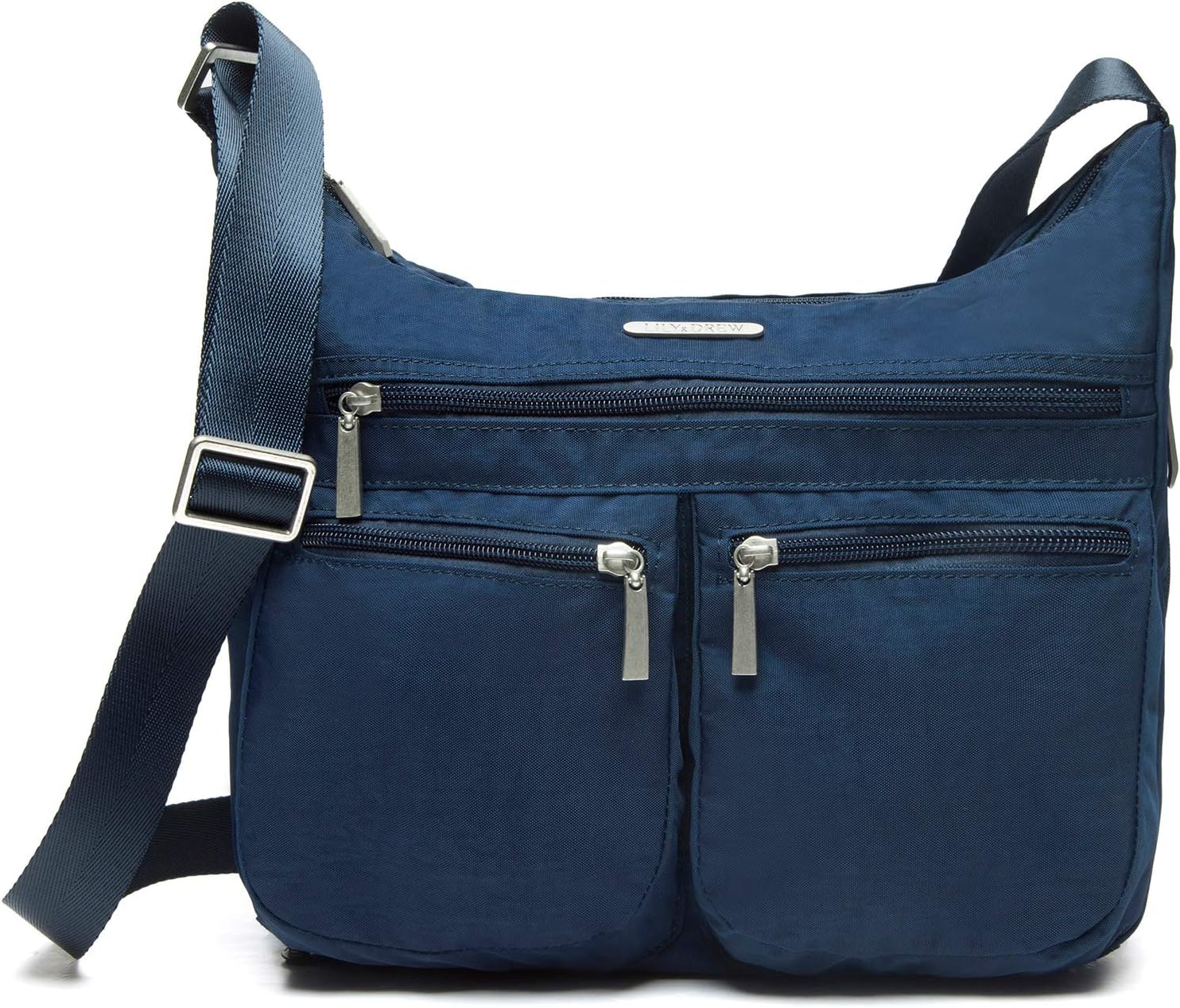 Lily & Drew Travel Crossbody Bag for Women, Nylon Small