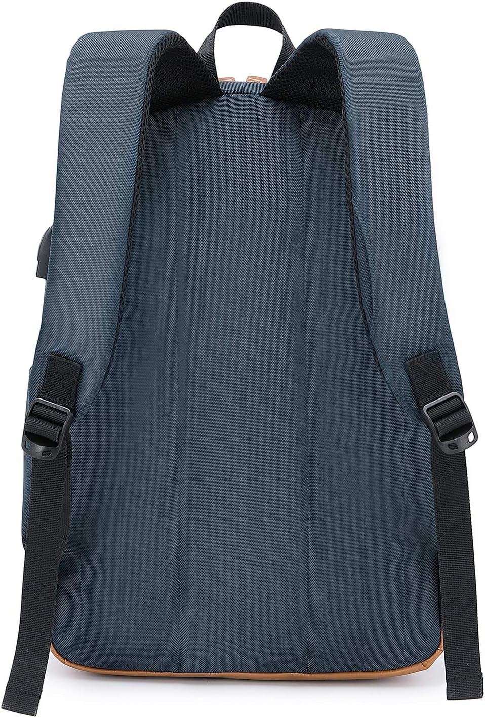 abshoo Classical Basic Womens Travel Backpack For College Men Water Resistant Laptop School Bookbag (USB Navy)