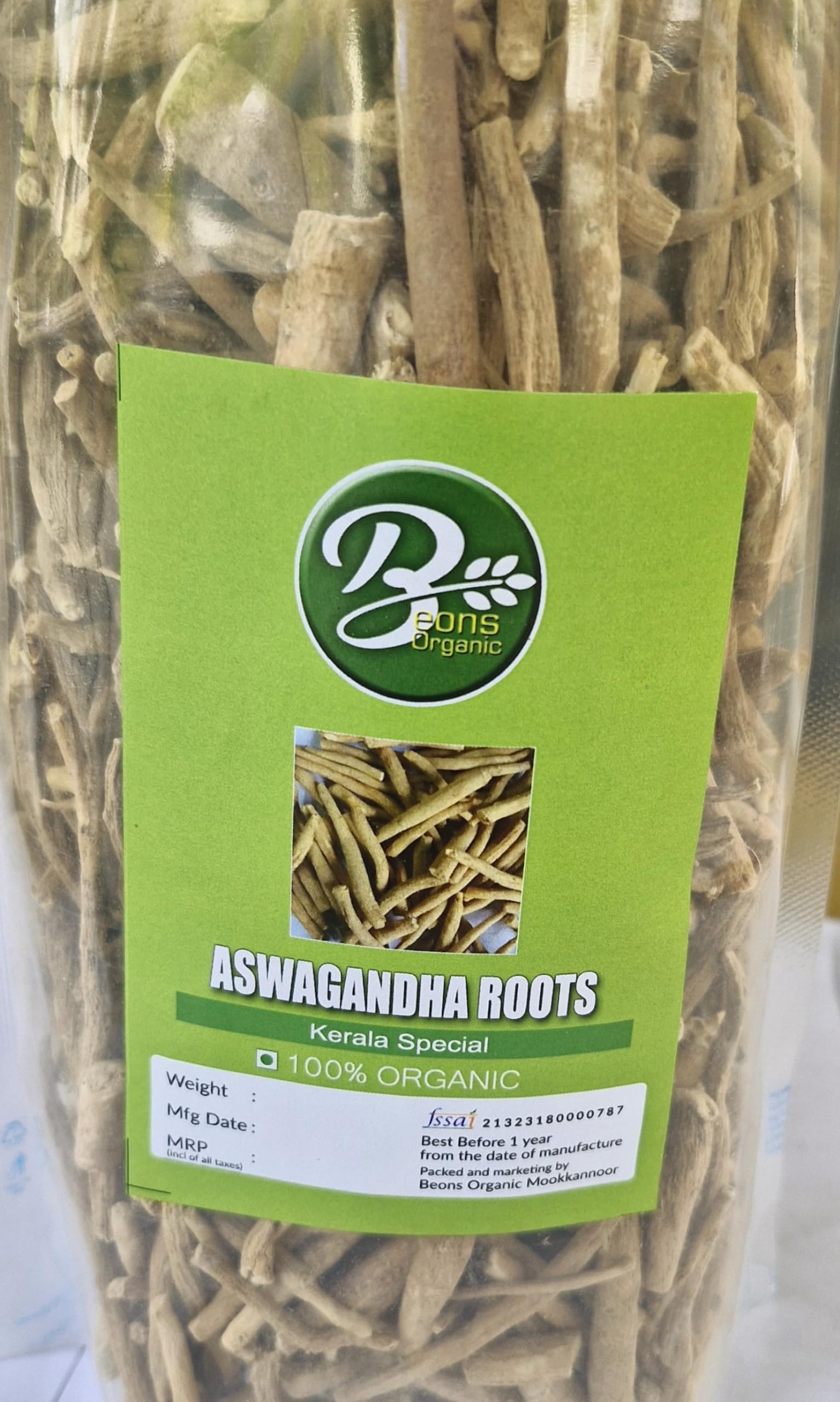 Beons Organic Ashwagandha Roots/Amukuram 300GM (B0D11SR9C3) Amazon Price History, Amazon Price Tracker