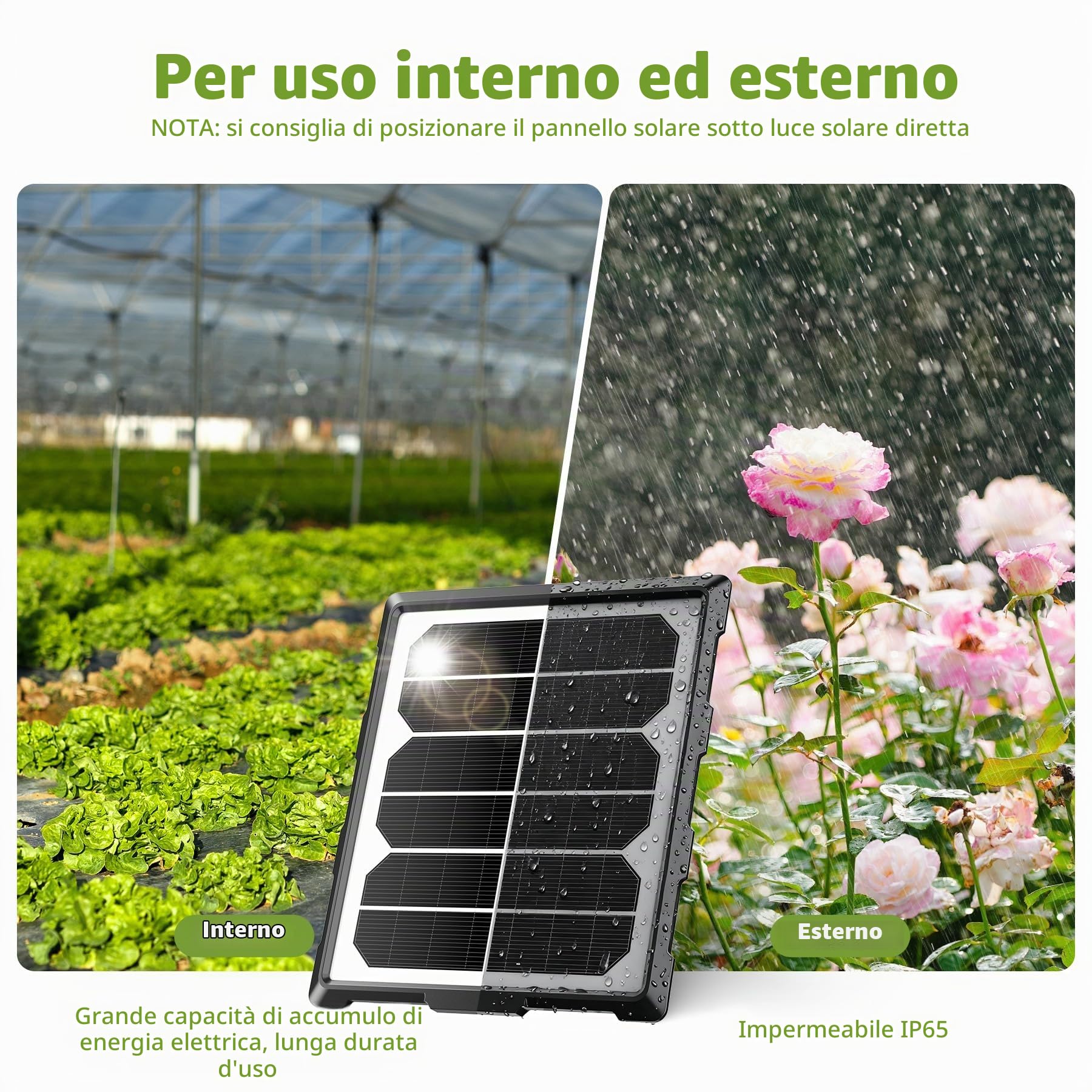 Forever Speed Solar Automatic Drip Irrigation Kit con Sensore D'acqua, Kit Irrigazione Giardino 6 Modalità con Tubo da 15 M per Giardini, Balconi, Piante in Vaso
