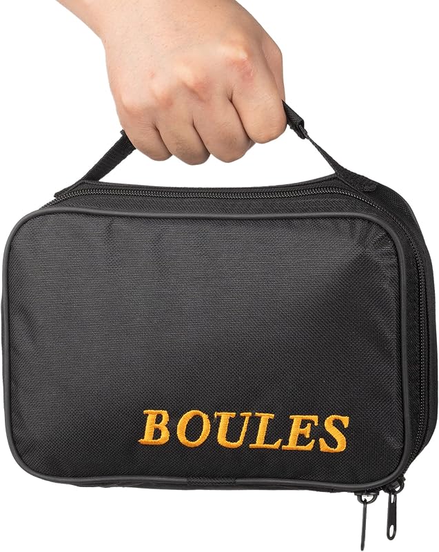 Tofern 2 x Bocce Ball Bag, Oxford Nylon Heavy Duty Practical Bag for 3/6/8 Petanque Balls