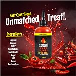Maritime Madness, East Coast Wing Hot Sauce, Made in Canada, 275ml Squeeze Bottle, Vegan, Gluten Free, Dairy Free, Soy Free, Low Sodium