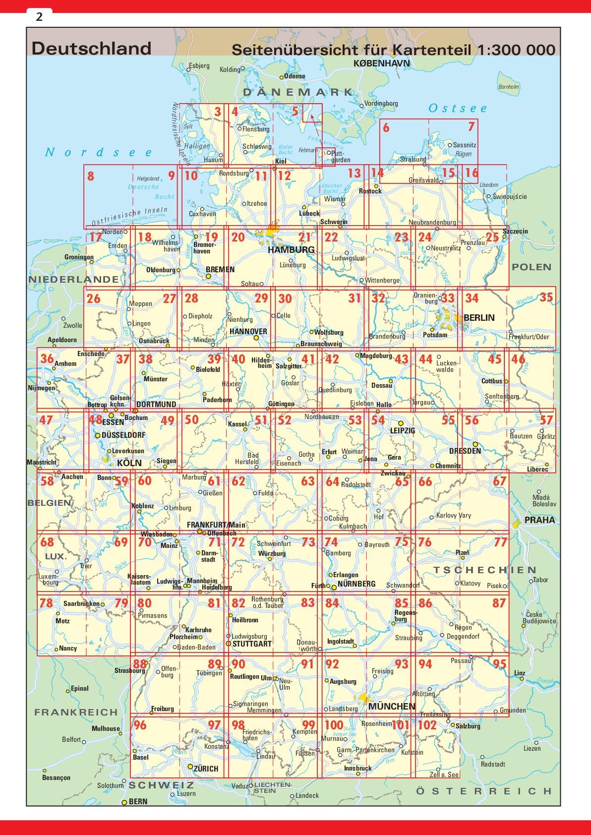 Neuer Straßenatlas Deutschland/Europa 2026/2027: Autoatlas Deutschland 1:300.000 | Europa 1:3.000.000 | Spiralbindung I Straßenkarte