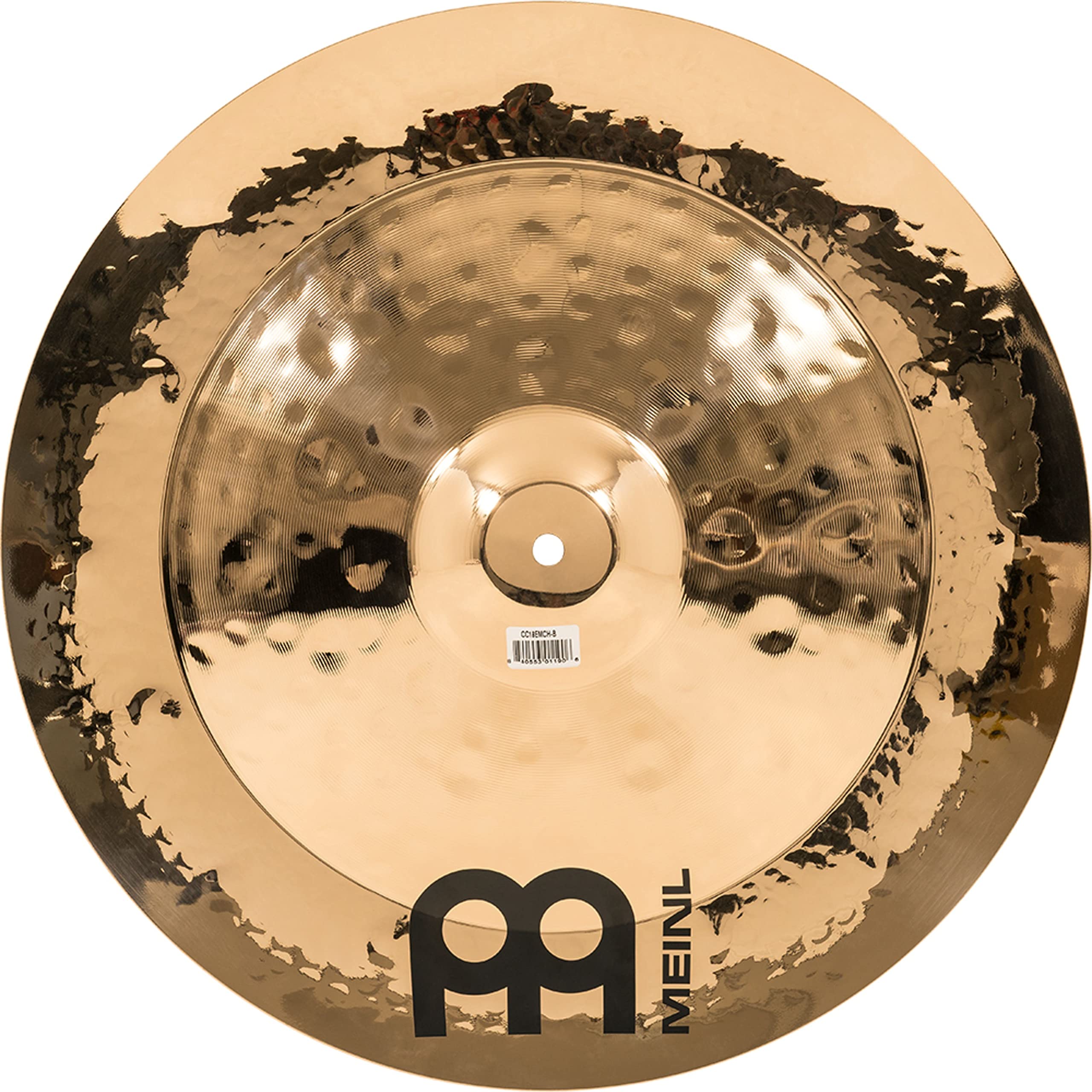 Meinl Cymbals Classics Custom Extreme Metal Piatto China 18 pollici (45,72cm) per Batteria - Bronzo B12, Finitura Brillante, Prodotto in Germania (CC18EMCH-B)