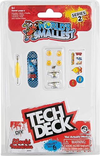 Miniatura 3 de Worlds Smallest Tech Decks Series 2 (paquete de 6)