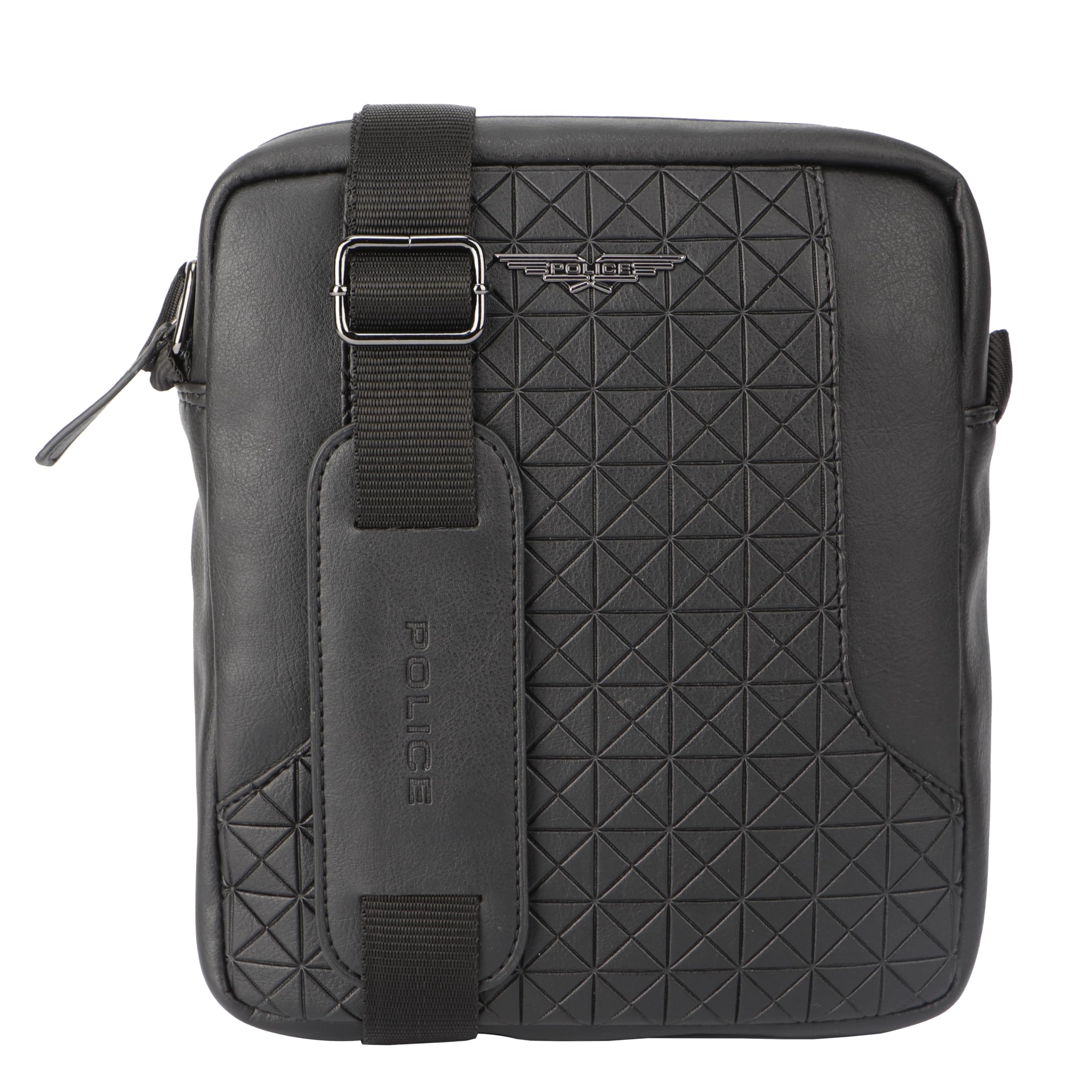 POLICE Macreth Medium Crossbody Bag - Black