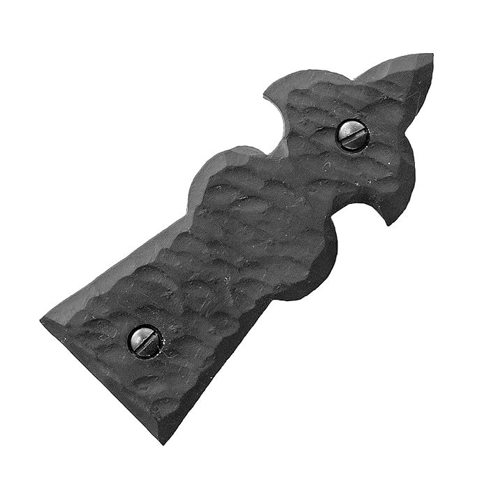 Buy 4 Pack 4 inch Faux Decorative Strap Hinge Black Decorative Strap