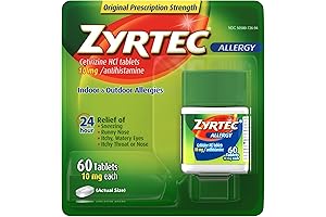 Zyrtec 24-Hour Anti-Allergy Relief: Relief from Allergies Indoors and Out