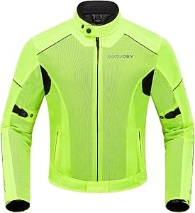 Burjosy Mesh Motorcycle Jacket