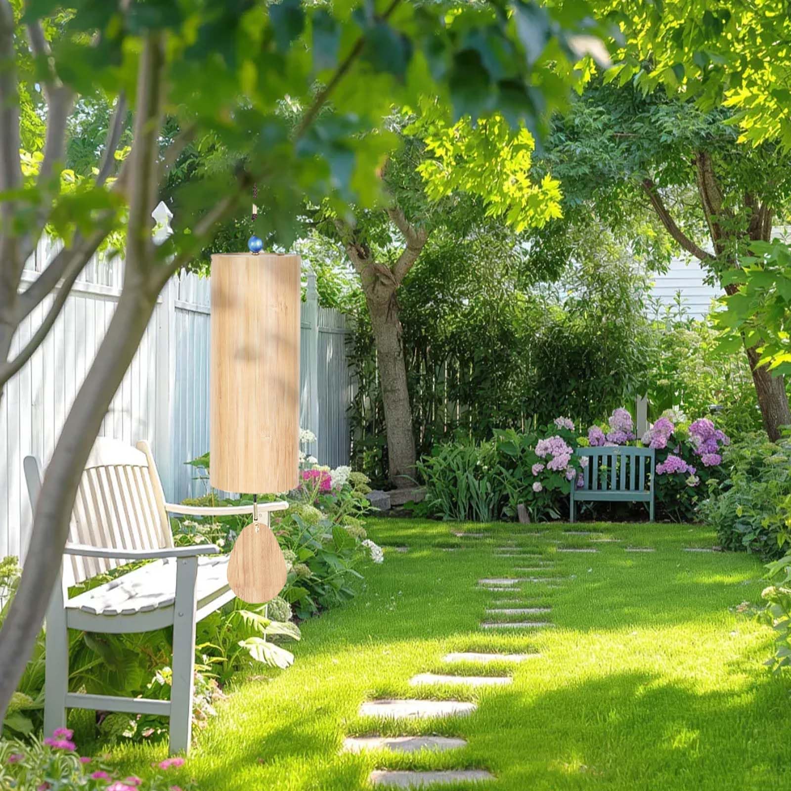 Tintoke Japanse Bamboe Windgong, Zen Windspel, Klankspel Van Bamboe Windgong Voor Geluidsgenezende Meditatie Koshi Klankspel Yoga Tuin Enz Spring Breeze F Akkoord 2572469602