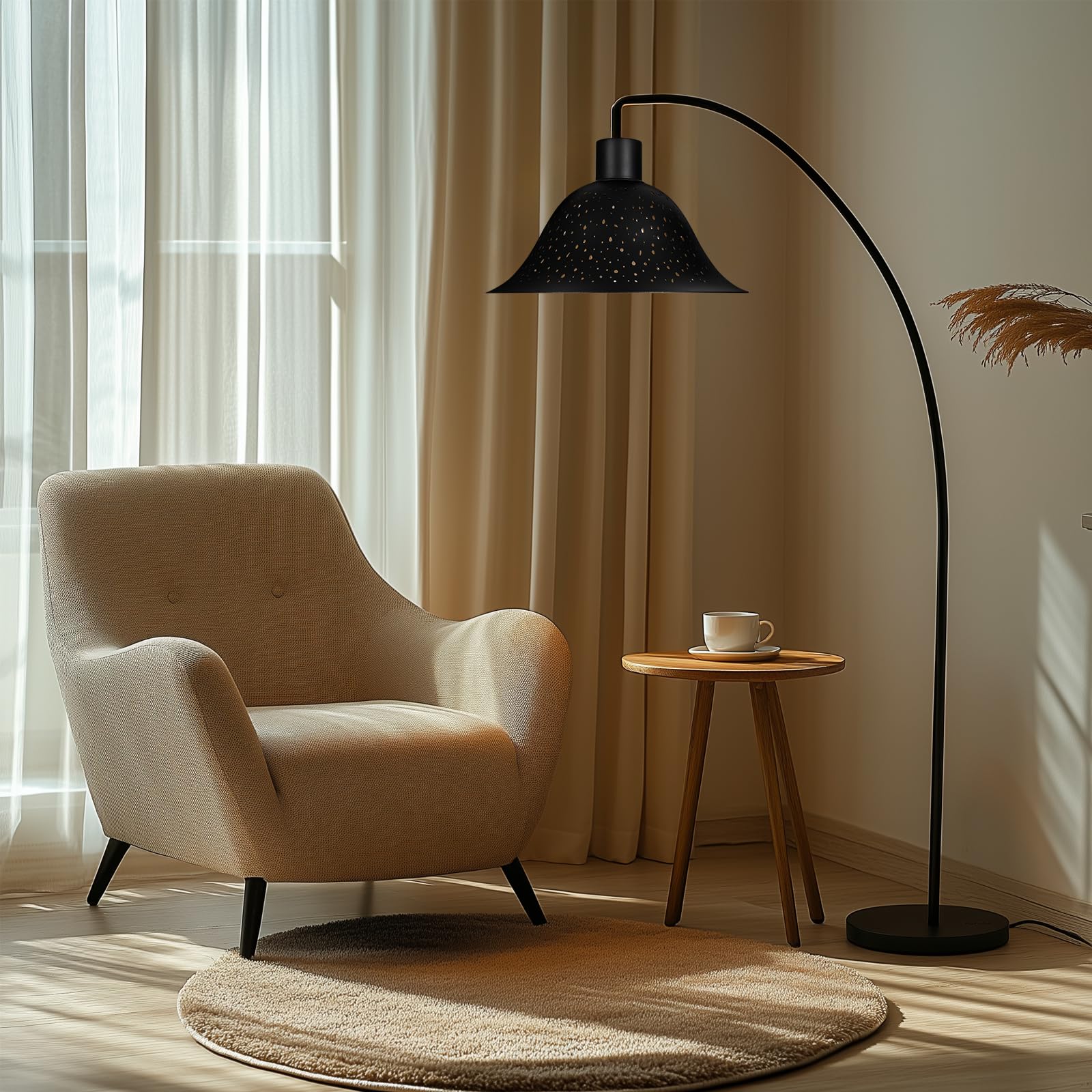 Metal Lamp Shade for Floor Lamp,Torchiere Lamp Shade Replacement