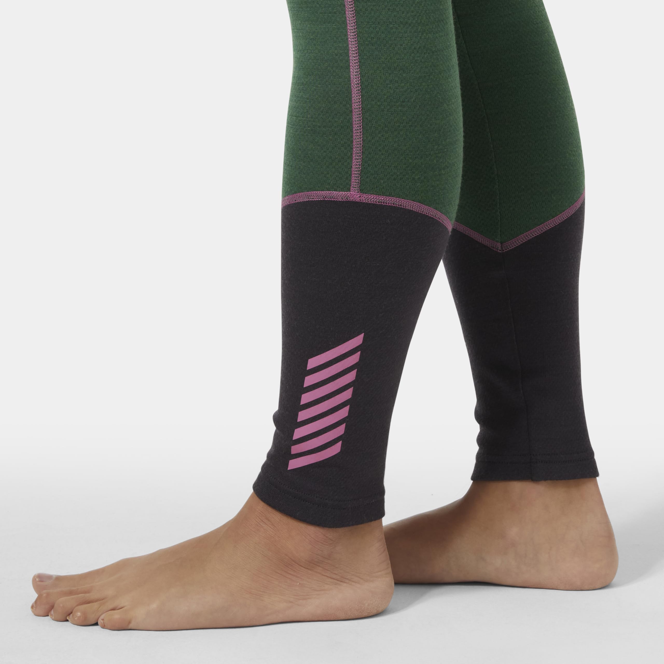 Helly-Hansen LIFA - Pantaloni da donna in lana merino, con strato di base per taglie forti, caldi, traspiranti, comodi