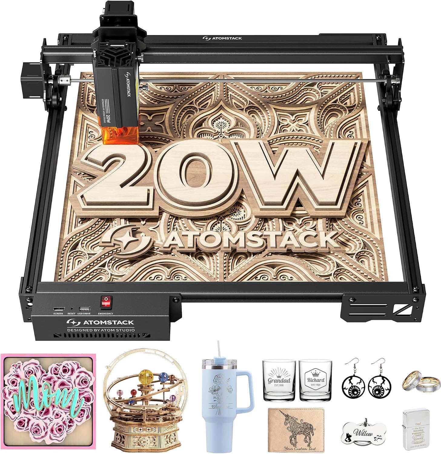 ATOMSTACK A20 PRO V2 20W Laser Cutter
