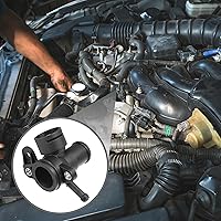 Vista 3 de Tubo de salida de refrigerante para bomba de agua del motor No.06J121132G - Conector de manguera del calentador interior del automóvil