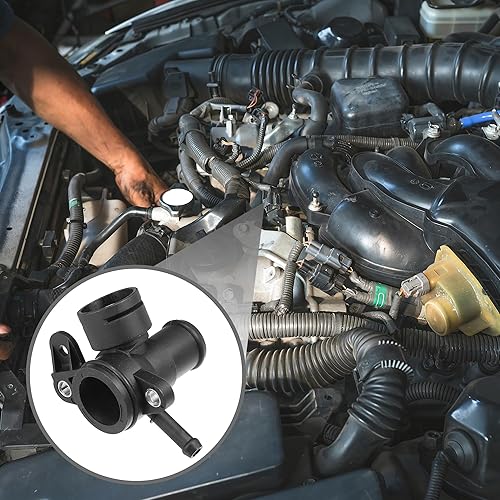 Miniatura 3 de Tubo de salida de refrigerante para bomba de agua del motor No.06J121132G - Conector de manguera del calentador interior del automóvil - para