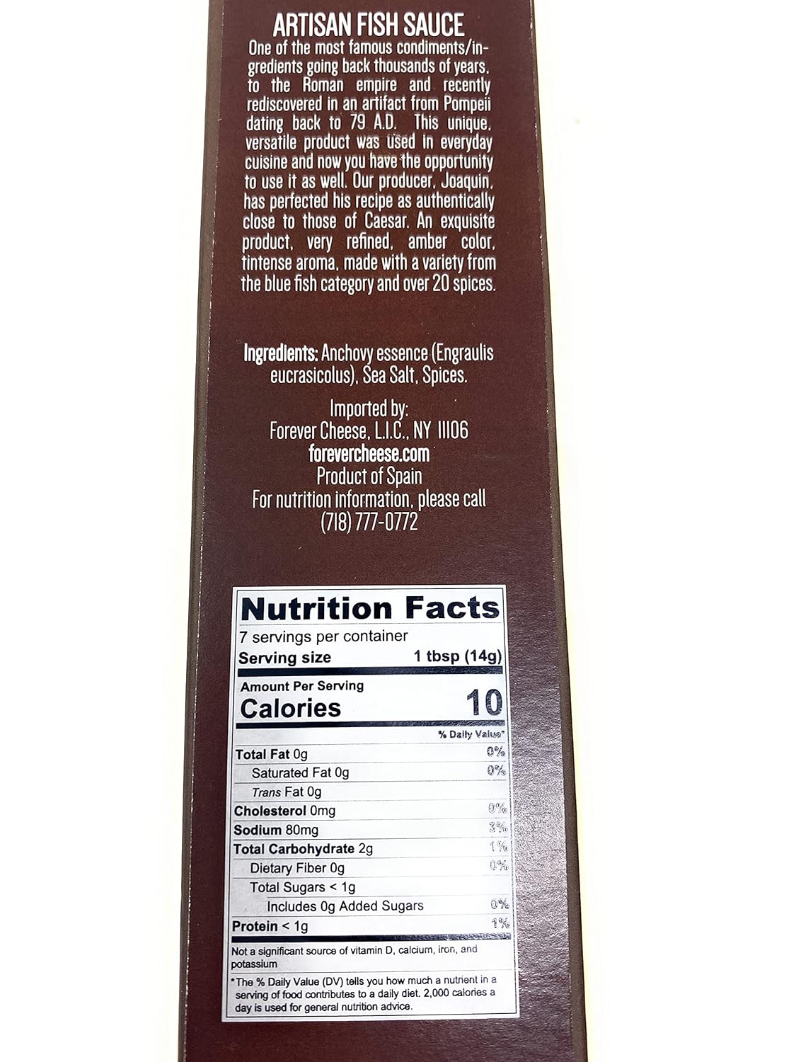 Flor De Garum, Artisan Fish Sauce, 3.38 fl.oz
