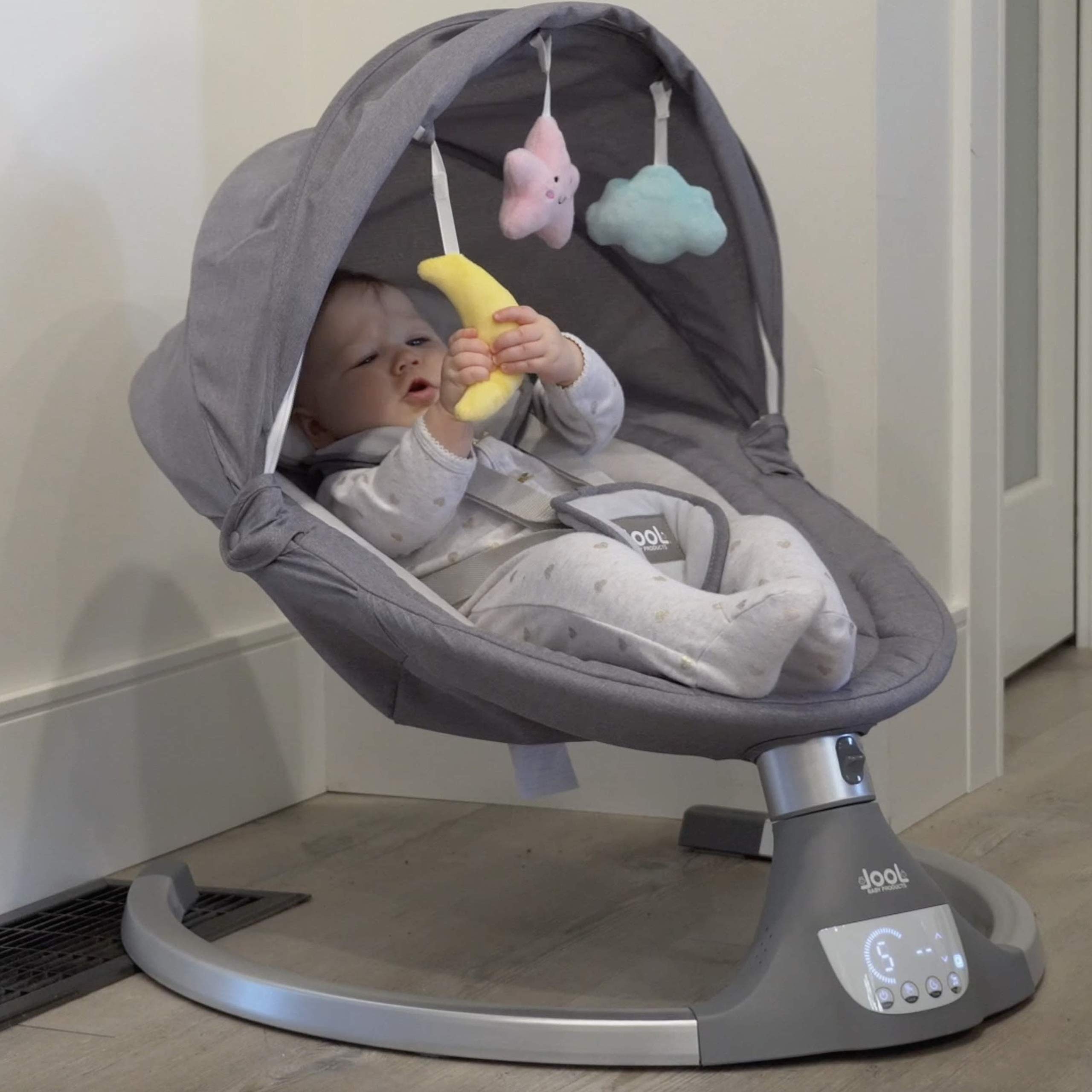 Buy Nova Baby Swing for Infants Motorized Portable Swing, Bluetooth