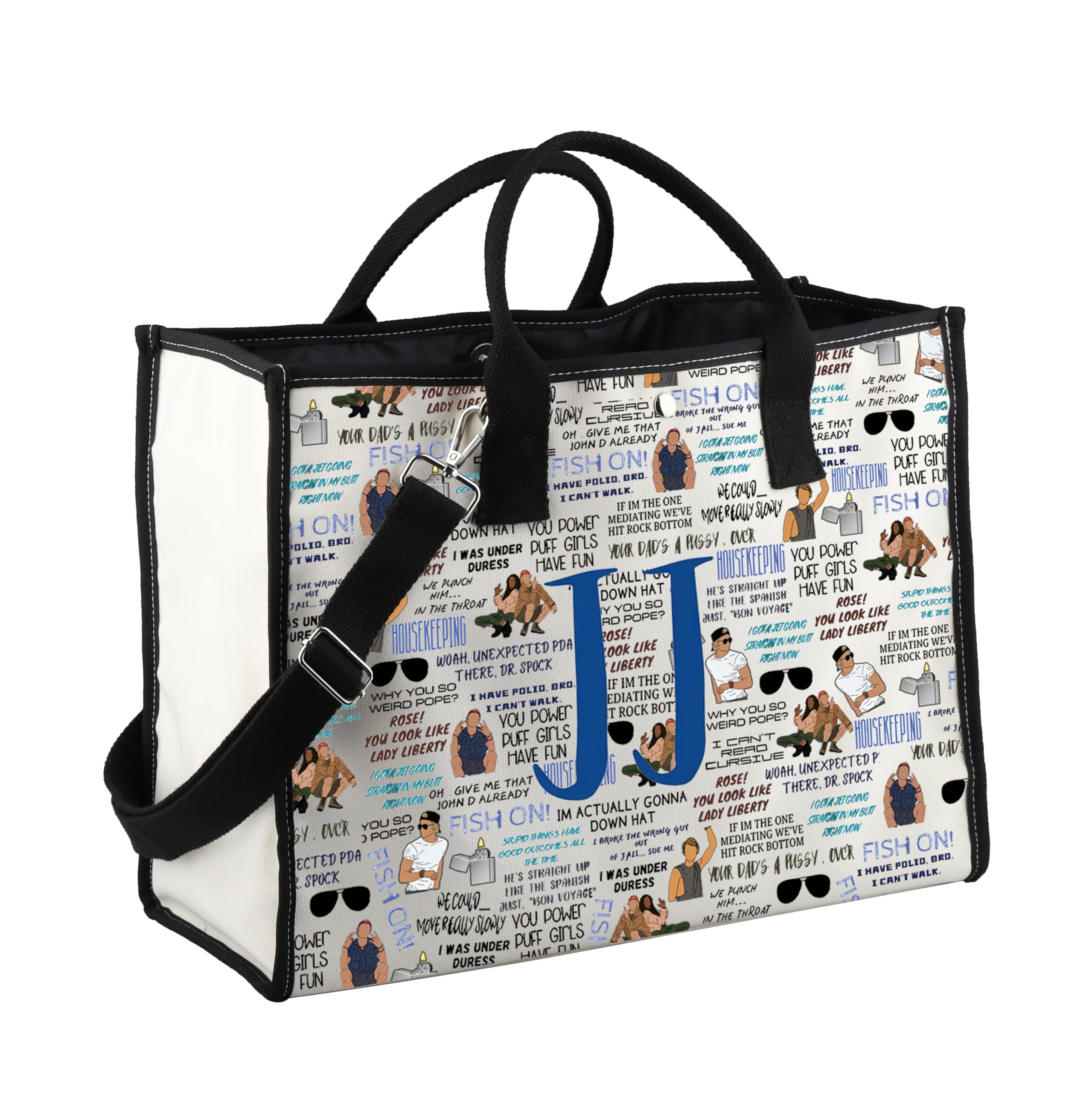 VAMSII JJ Maybank Inspired Tote Bag Gift OBX Gift Pogue Fans Adventure Merch