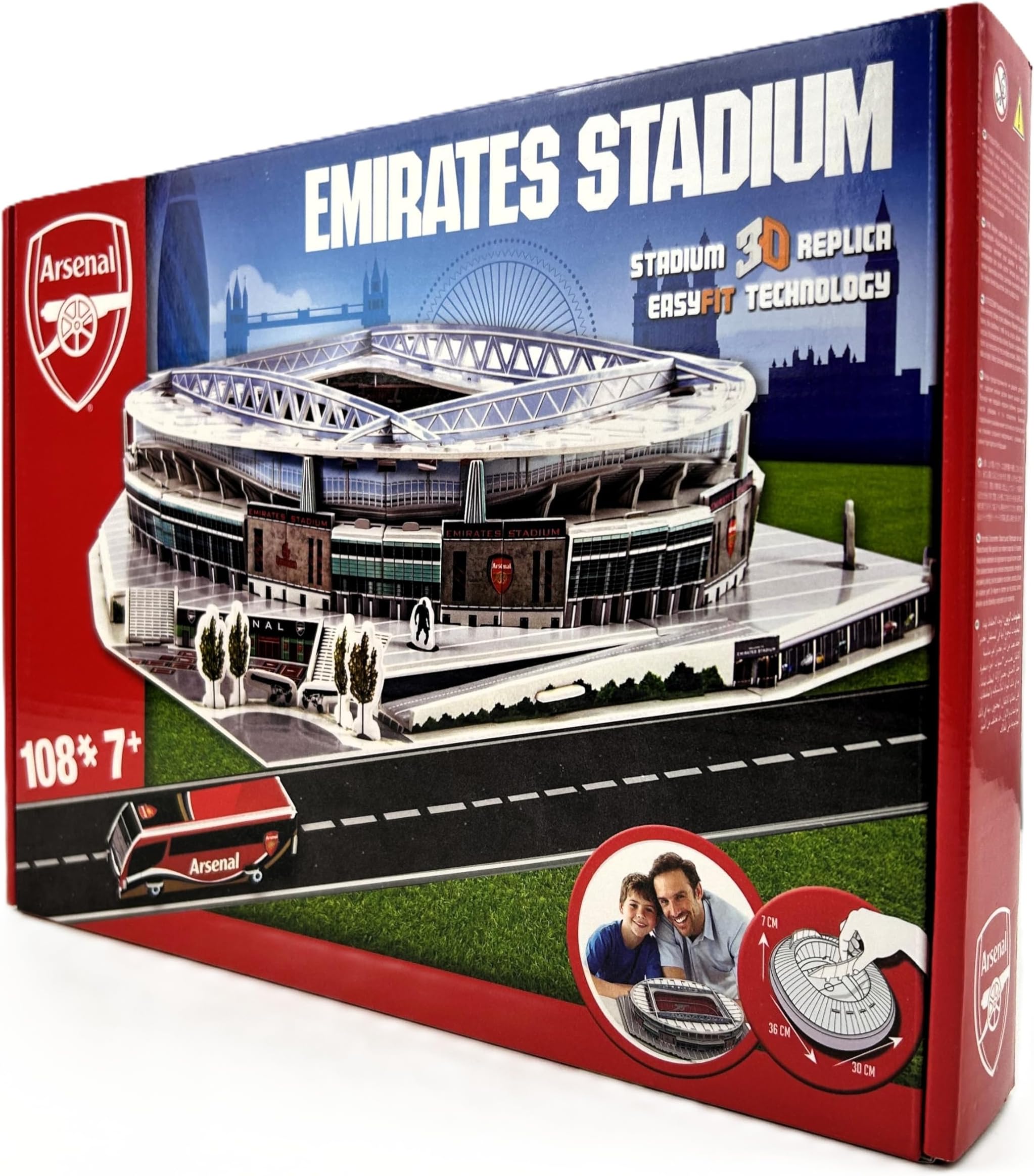 Arsenal Emirates Stadium 3D Puzzle