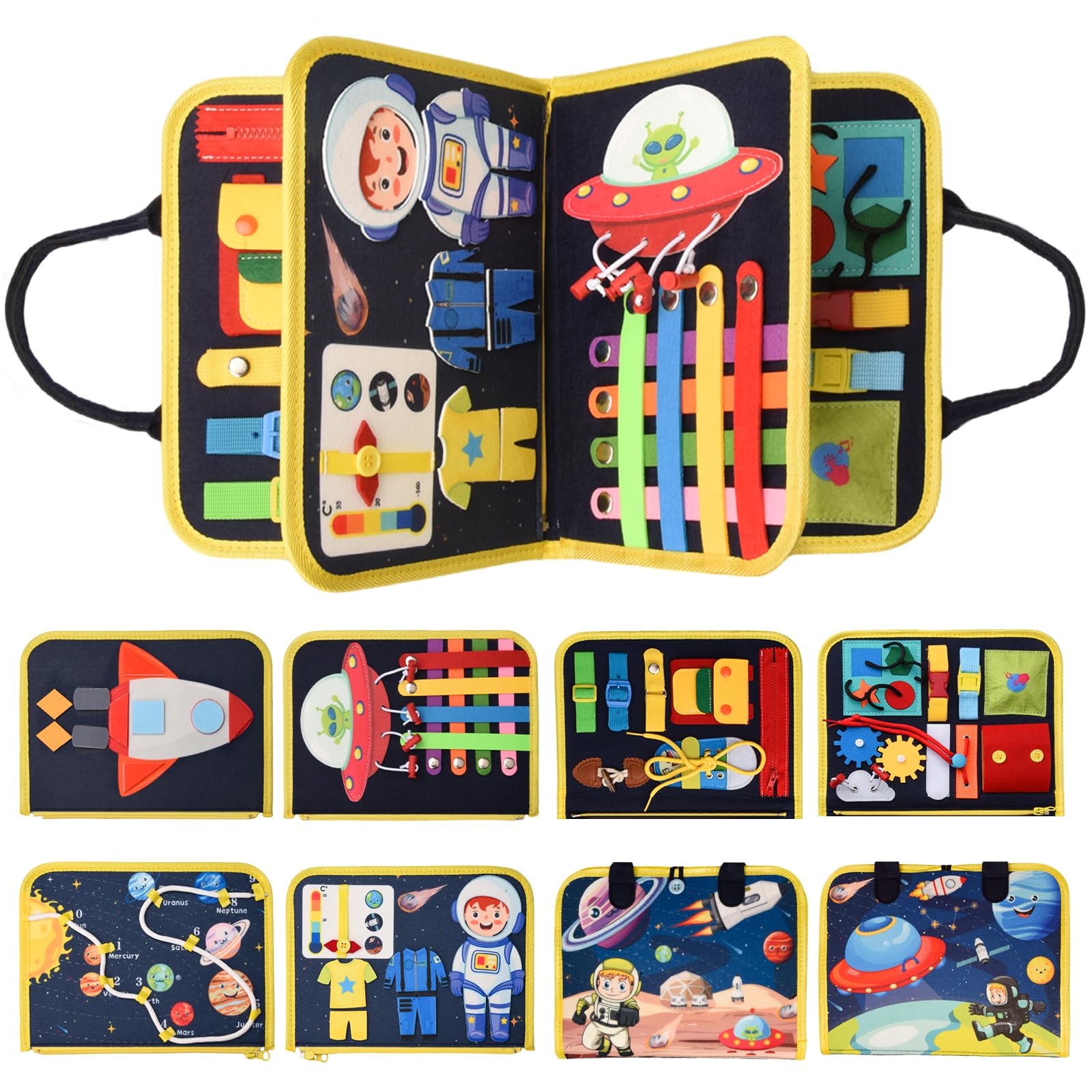 MONTESSOR BUSY BOARD For Toddler & Baby Educatonal Sensory | Etsy