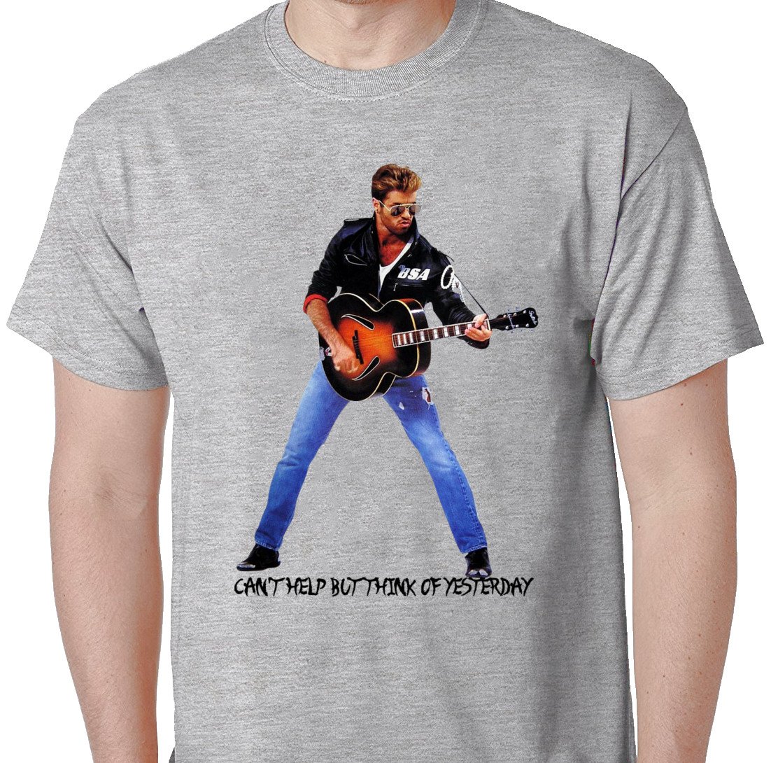 George Michael Tribute Tees Choose Life George Michaels Careless Whisper Tshirt