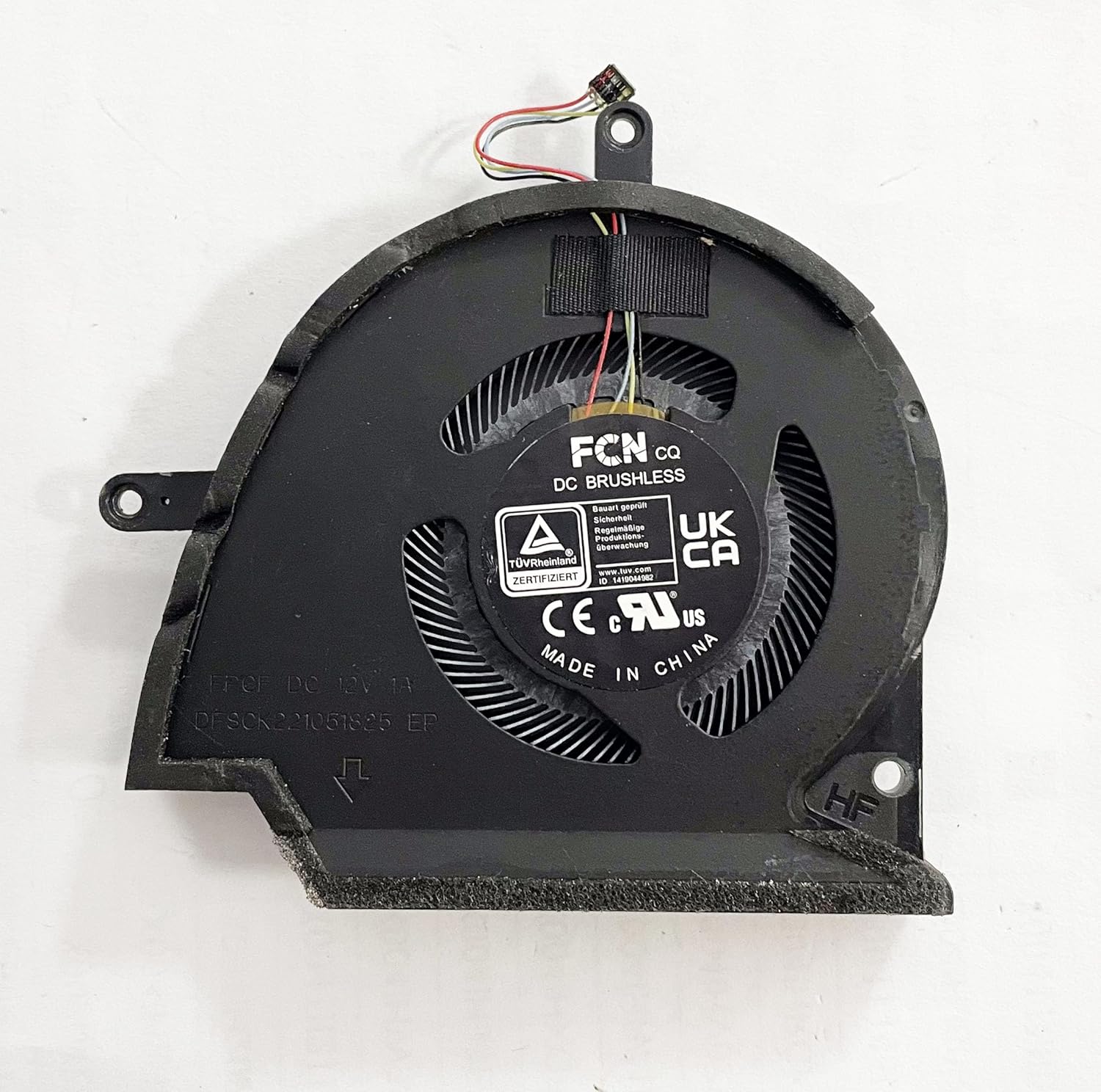 Fleshy Leaf Replacement CPU+GPU+Small Fan Cooling Fan for ASUS ROG Flow X16 GV601V GV601R GV601RE GV601RM GV601RW DFSCK221051825 FPCF DFSCM227163925 FPCJ DC12V 1A DFS5J129134524 FPCG DC5V 0.5A