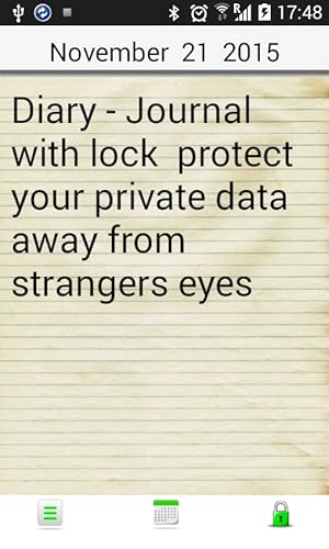 Diary - Journal with lock