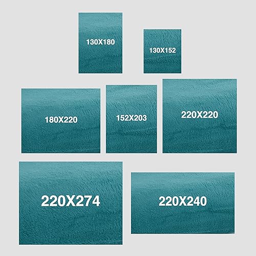 Miniatura 6 de Mintra Home Manta - Súper suave, 100% poliéster (negro, 51 x 70 pulgadas (pequeño))