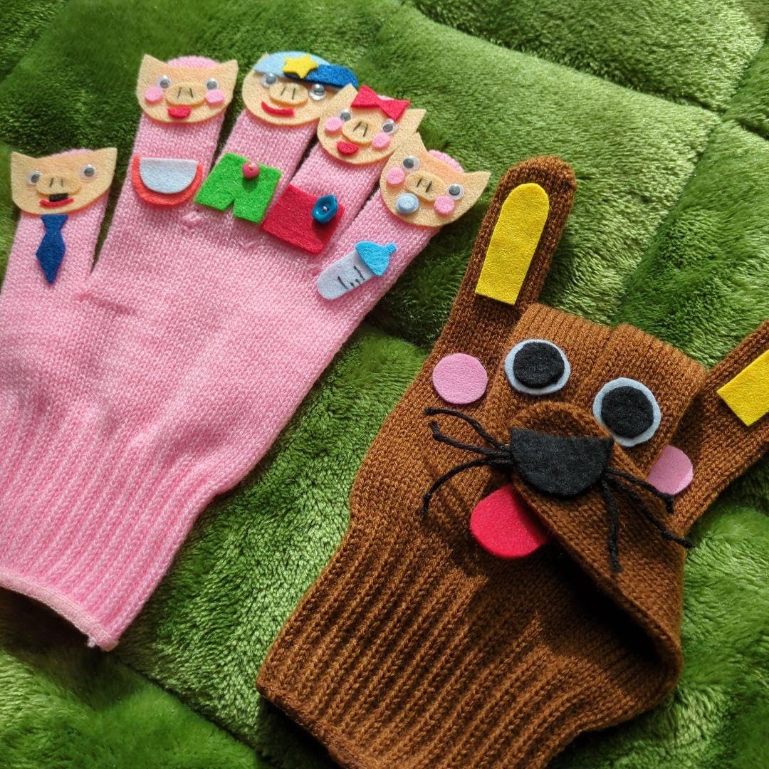 Amazon.co.jp: 「さっとにげました」手袋シアター 手遊び 子ども達が