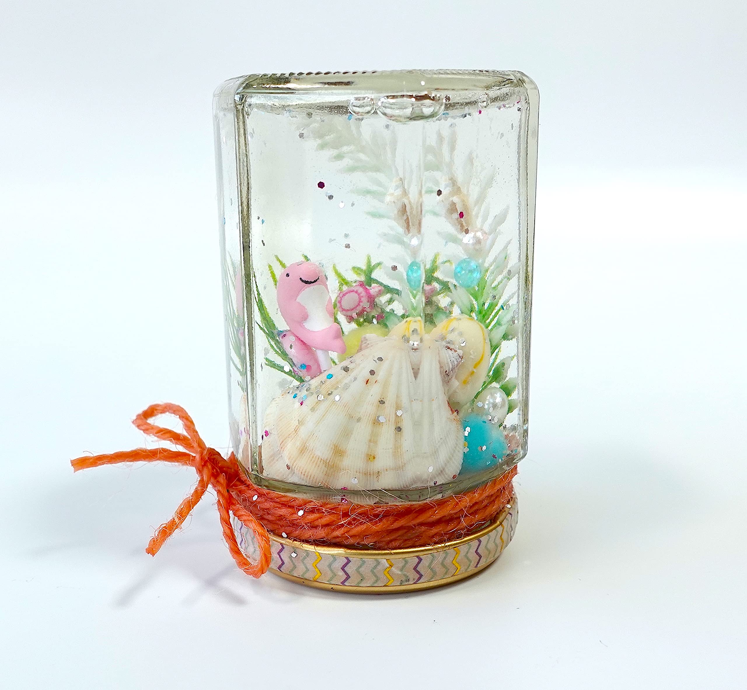 Amazon.co.jp: 【スノードーム工作キット】手作りキット・海の水族館 