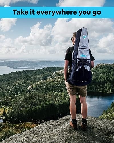 Miniatura 6 de Journey Insturments - Guitarra de viaje de acacia sólida JF880N - Guitarra portátil acústica de viaje de cuello fijo para principiantes - Bolsa de