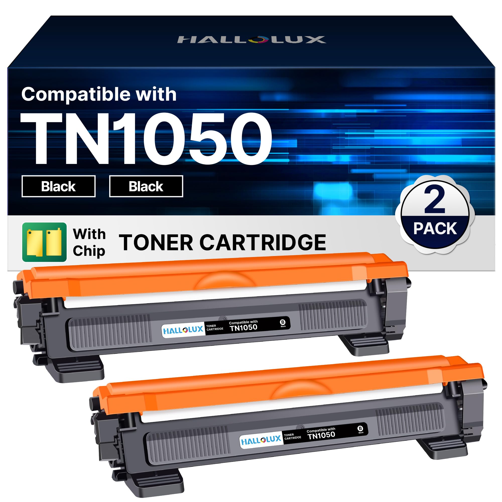 TN1050 TN-1050 Kompatibel für TN1050 TN 1050 Toner Brother für Brother MFC 1910W Toner Schwarz DCP-1610W DCP-1612W MFC1910W MFC-1810 HL-1110 HL-1212W HL-1210W HL-1112 DCP-1510 DCP-1512 (2 Schwarz)