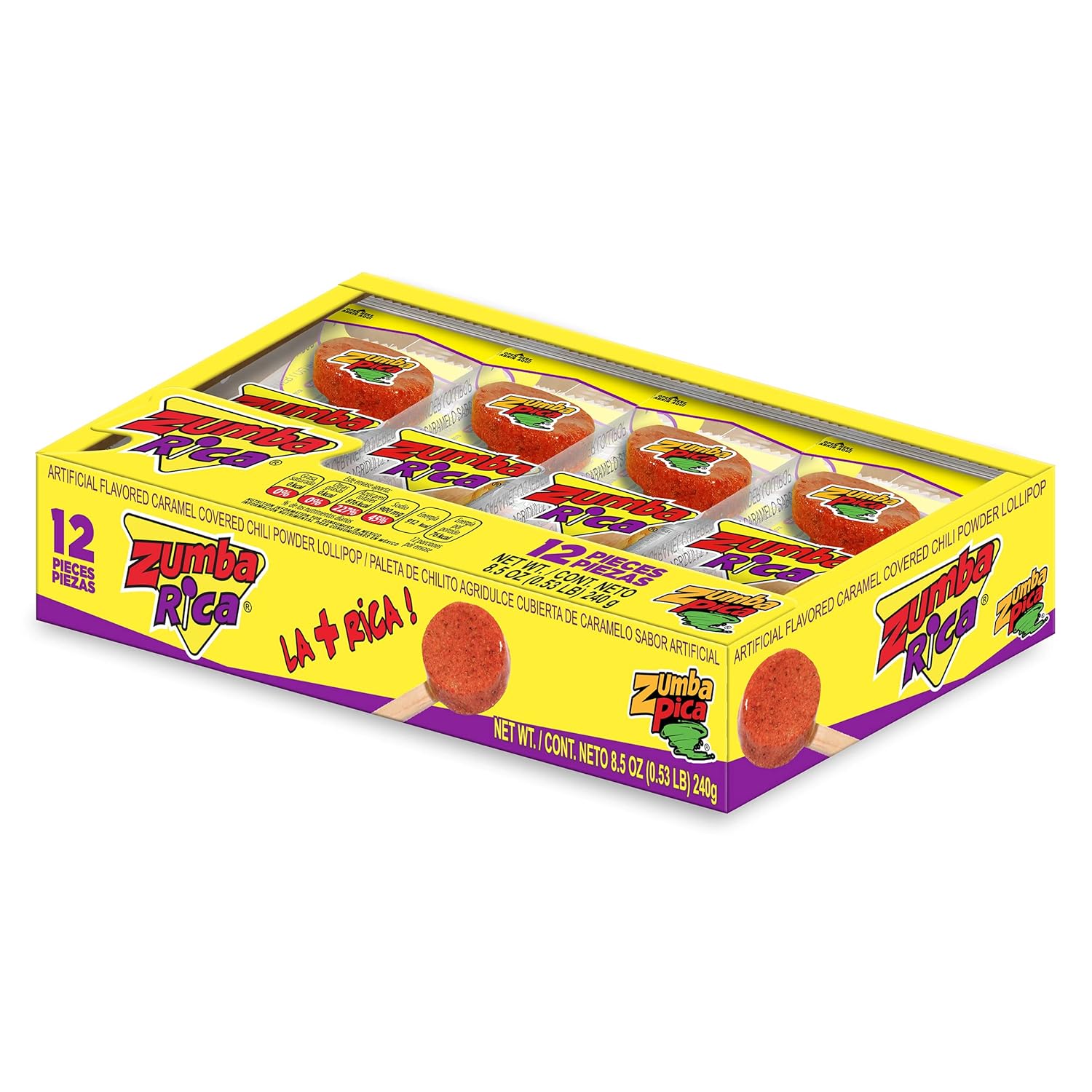 Buy Zumba Rica Chilito Chili Powder Lollipop 12pcs Lollipops with