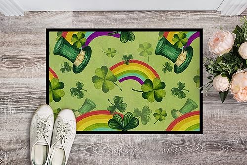 Miniatura 2 de Caroline's Treasures BB7560MAT - Felpudo de acuarela para puerta delantera, 18 x 27 pulgadas, para interiores y exteriores, para entrada,