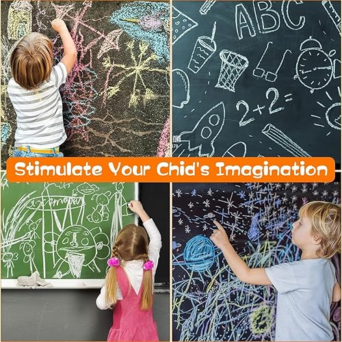 Miniatura 8 de 20 piezas de tiza sin polvo, tiza de color, tiza torcida de color, para pintar, escribir en pizarra