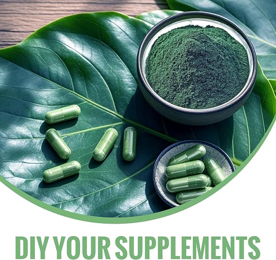 Vegan Separated Empty Capsules Size 00 (1000 Count), HPMC Pill Capsules Empty for DIY Supplement Filling