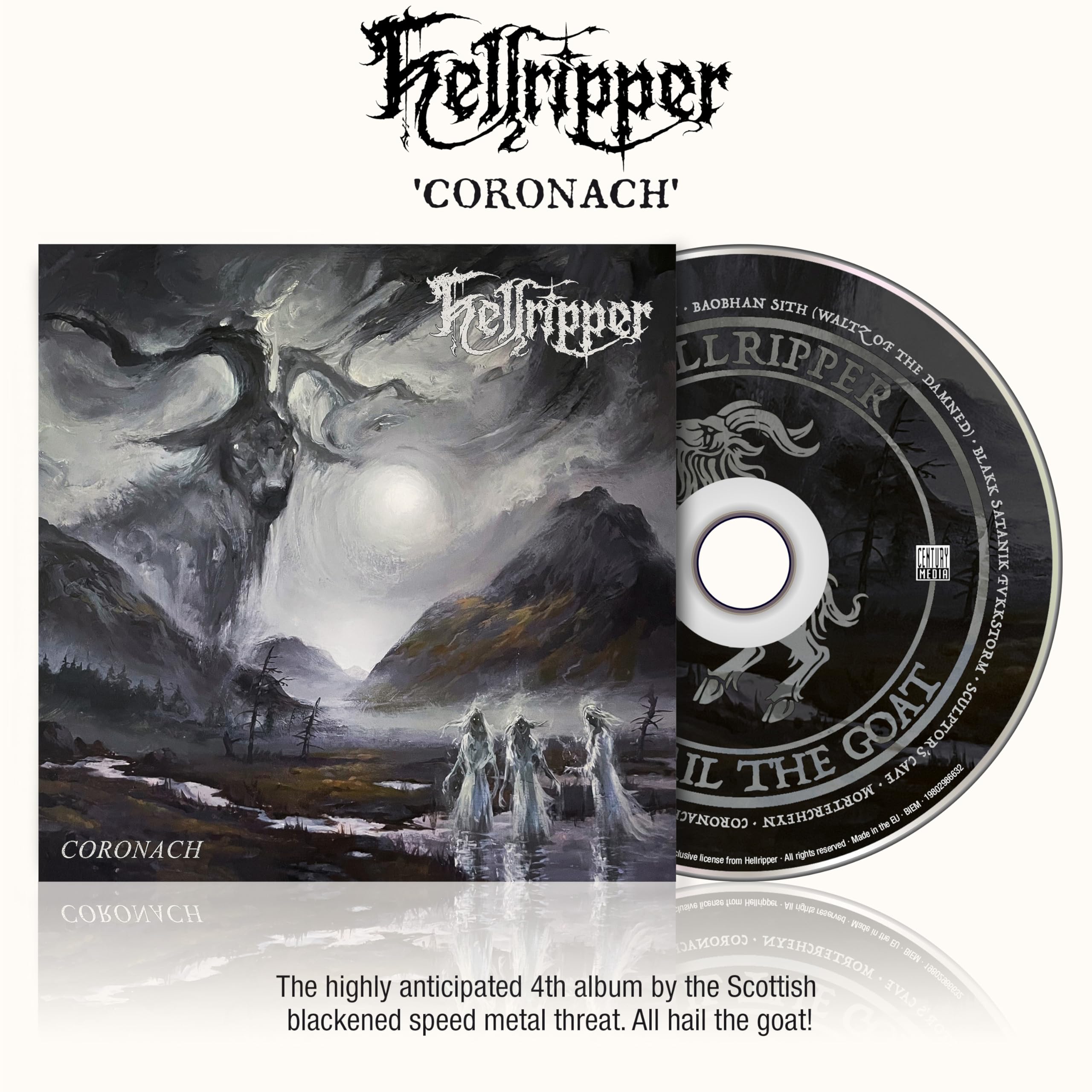 Hellripper Coronach CD New 198029866322