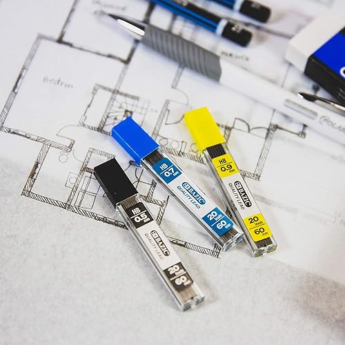 Miniatura 3 de BAZIC - Recambio para lápices mecánicos HB 0035in 160 unidades