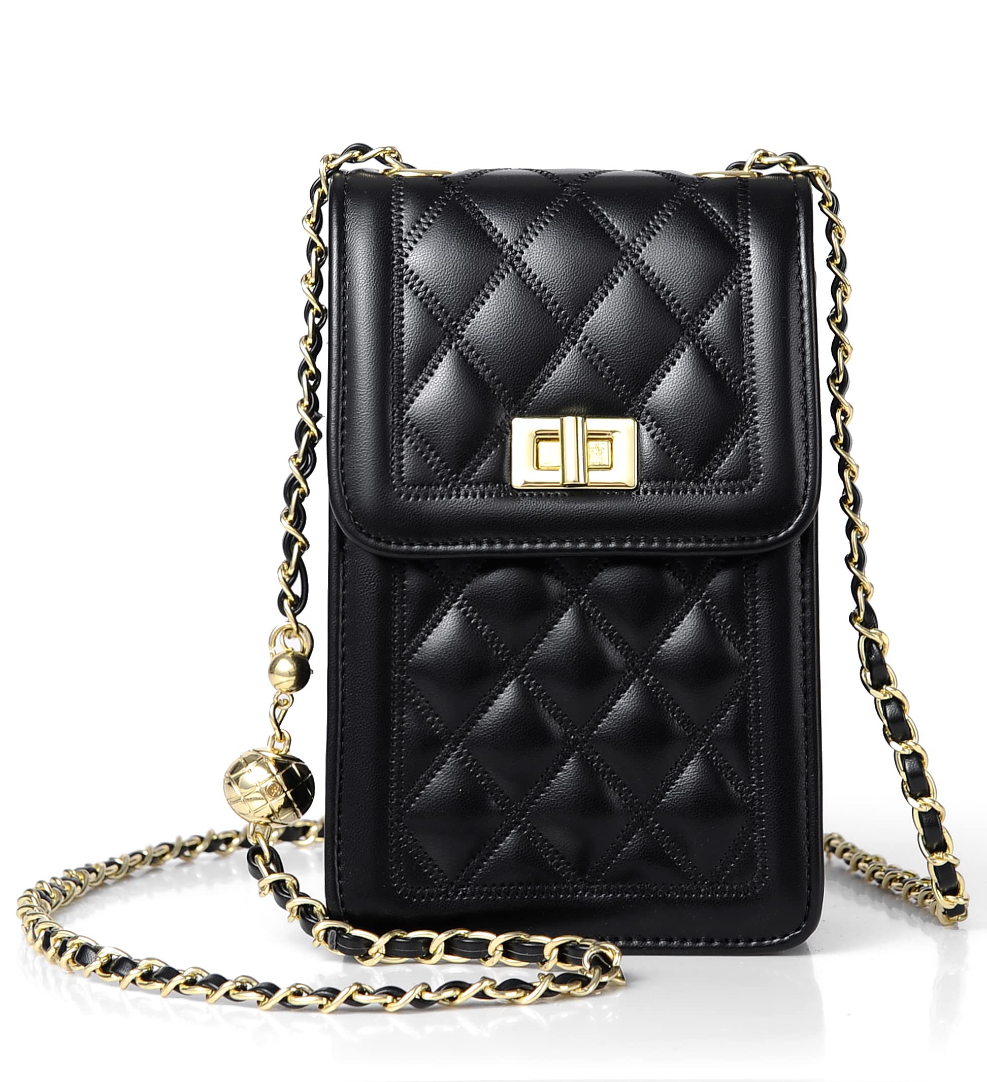 FSD.WG Borsa a tracolla per telefono cellulare da donna con borsa a tracolla mini borsa a tracolla,Large