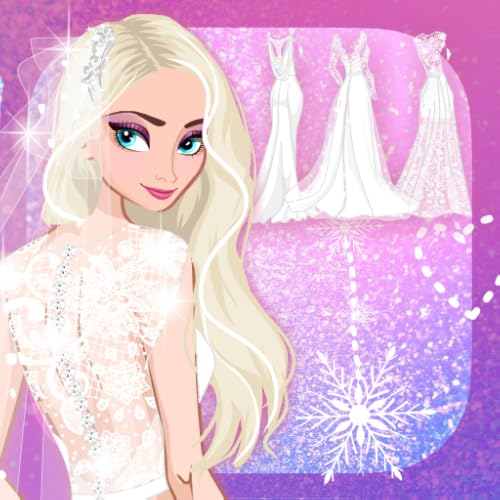 Icy Wedding dress up