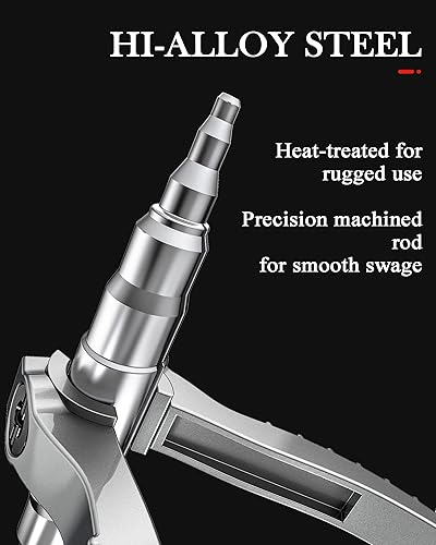 Miniatura 2 de Herramienta de estampación, expansor de tubo de tubo, herramienta de expansión manual, expansor de tubo de refrigeración para cobre de 14in-78