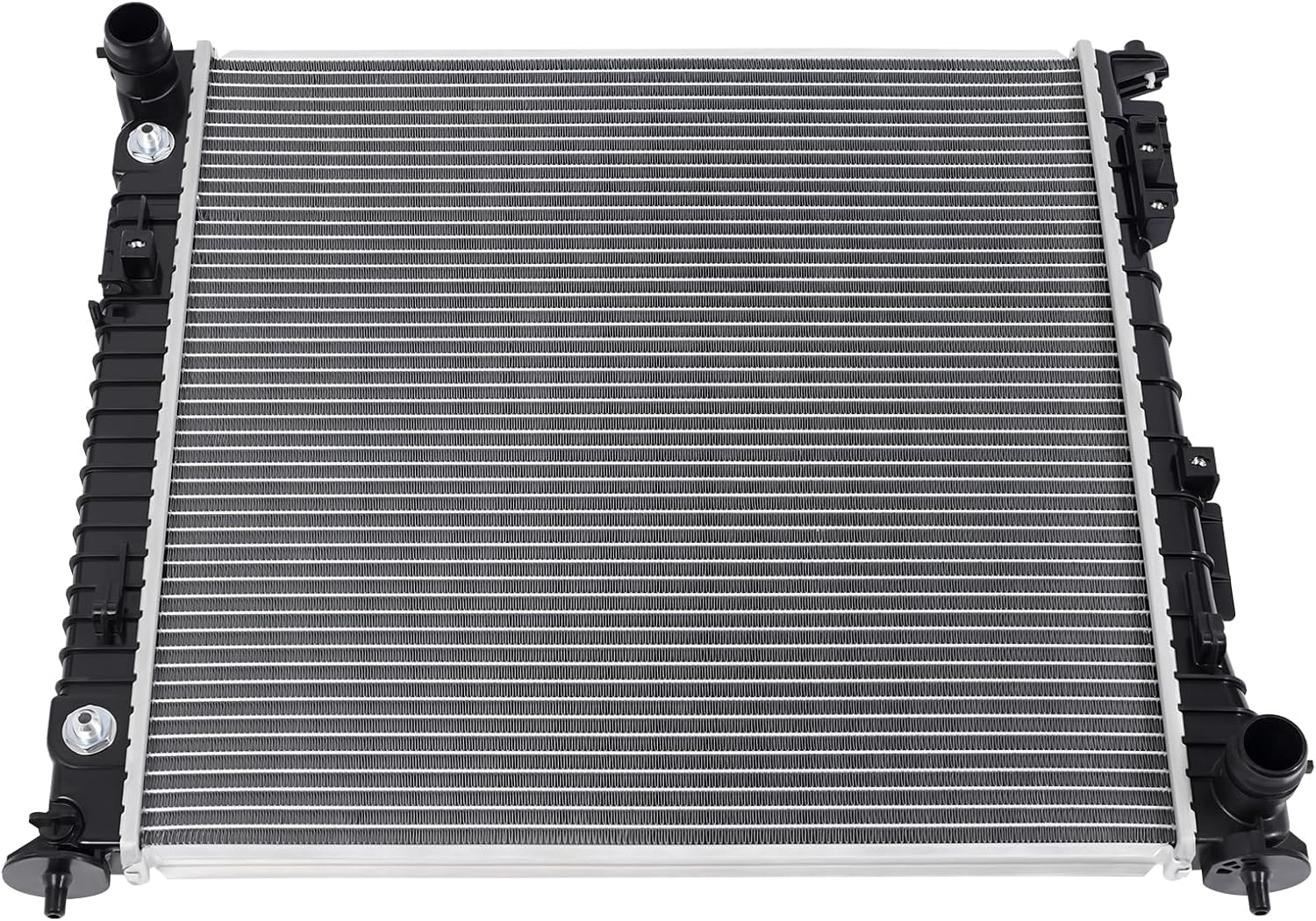 Radiator with Transmission Oil Cooling Holes Compatible with Hyundai Santa Fe 2021-2023, Compatible with Kia Sorento 2021-2023, 25310P2100 Intercooler Aluminum-plastic