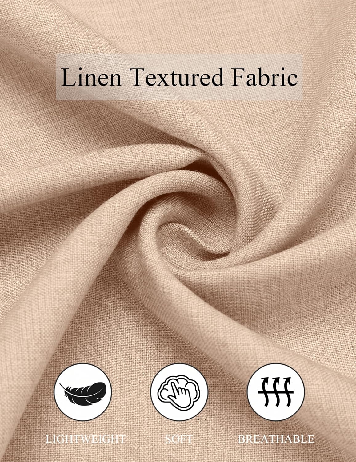 COOFANDY Men’s Button Down Shirt Short Sleeve Lightweight Casual Summer Beach Shirt Textured Linen Shirts - Image 5